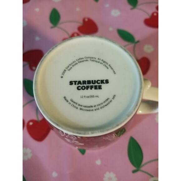 Starbucks 2008 Anniversary Mug Split Tail Mermaid Siren Copper Brown 12 oz Cup - Picture 3 of 5